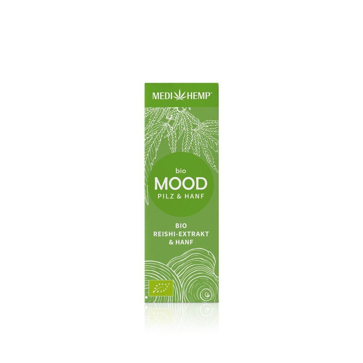 Bio MOOD Reishi-Extrakt & Hanf, Tropfen, vegan