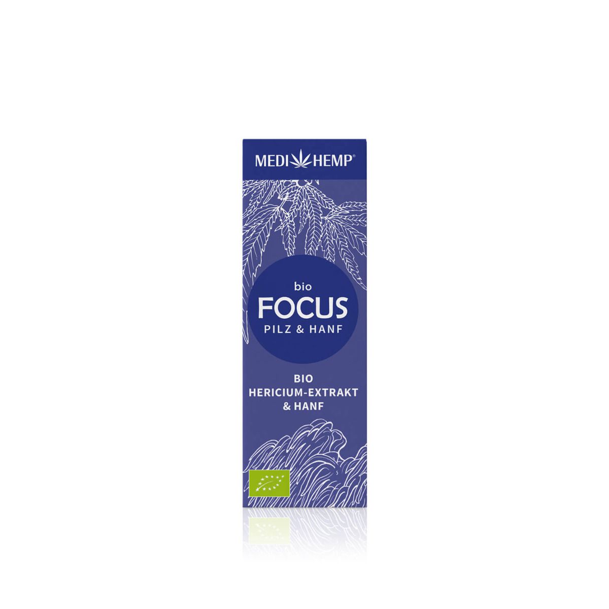 Bio FOCUS Hericium-Extrakt & Hanf, Tropfen, vegan